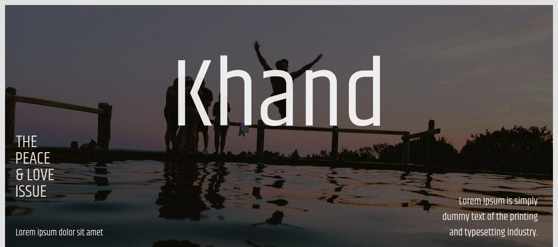 Khand Font Family