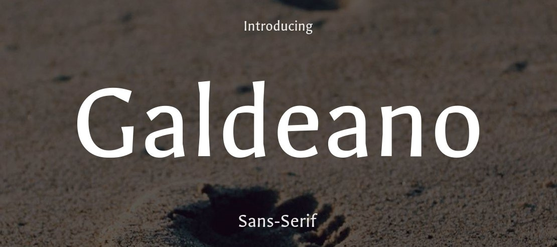 Galdeano Font