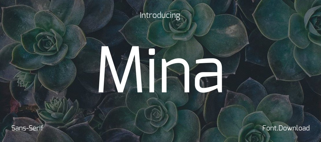 Mina Font Family