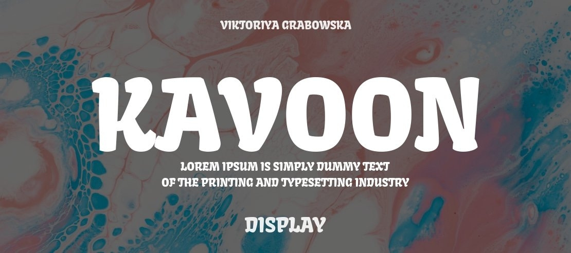 Kavoon Font