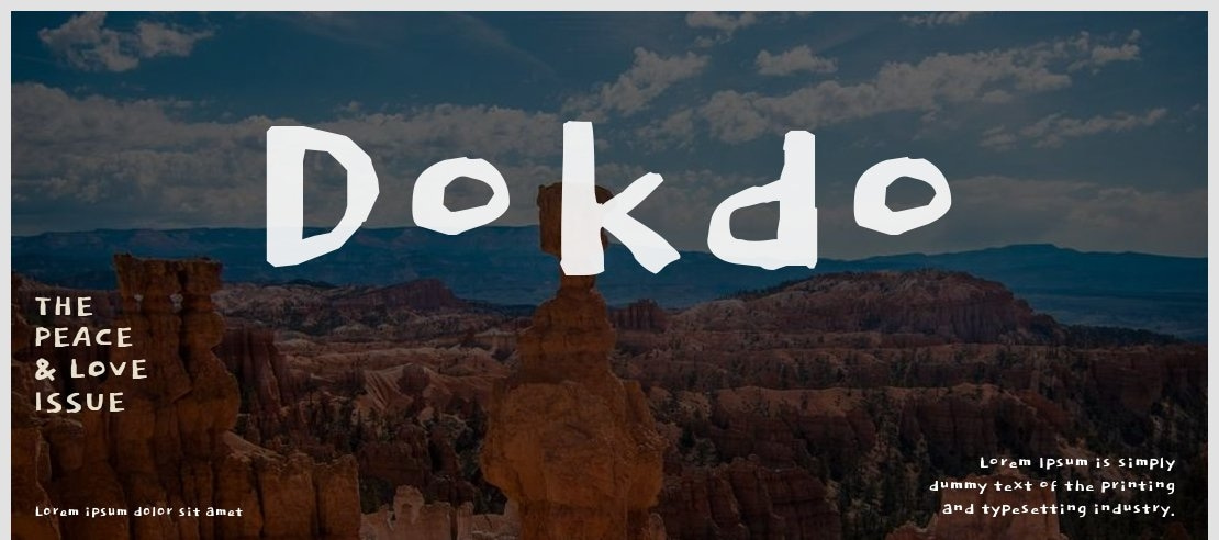 Dokdo Font