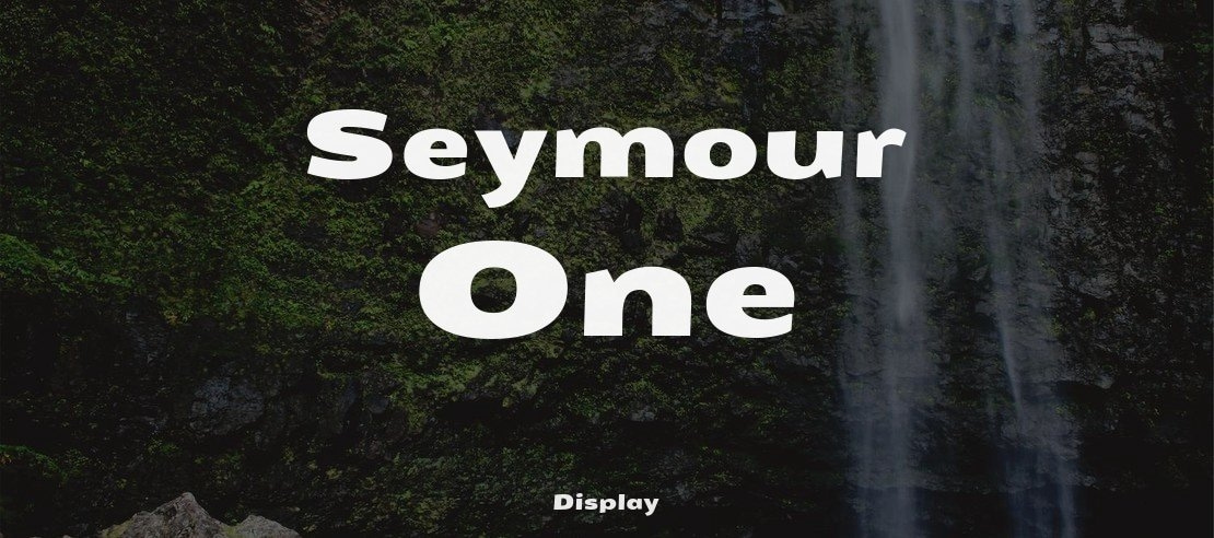 Seymour One Font