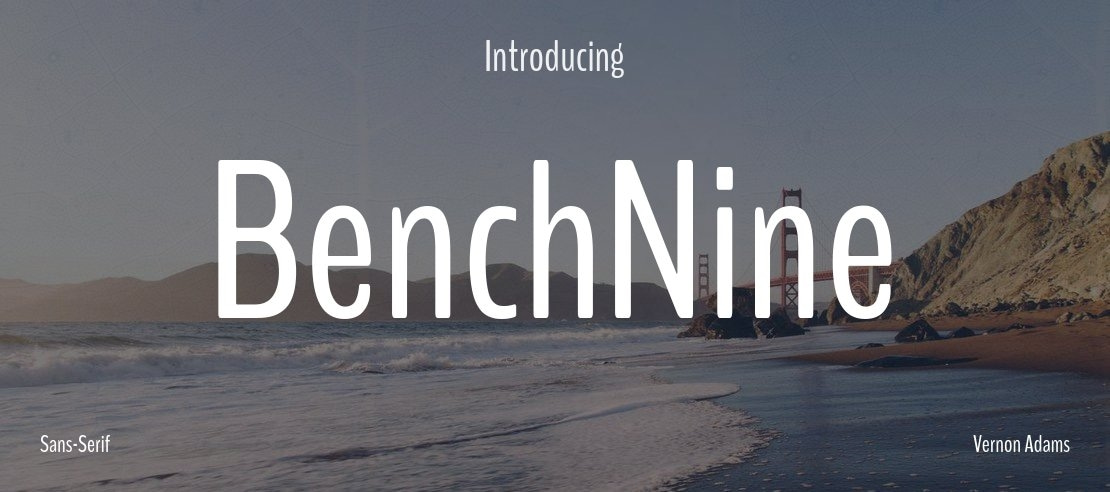 BenchNine Font Family