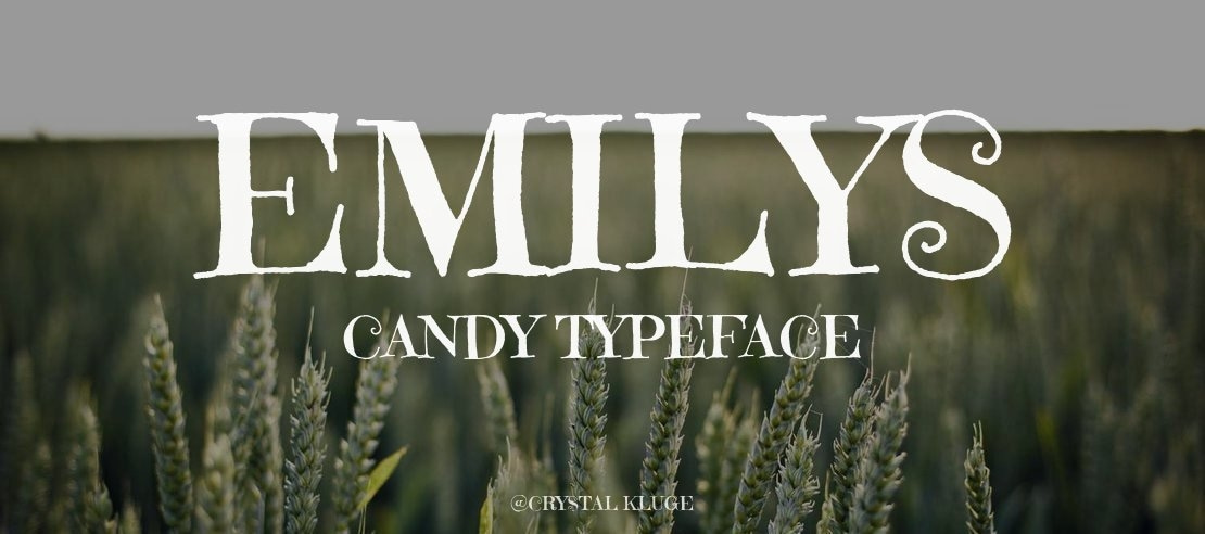 Emilys Candy Font