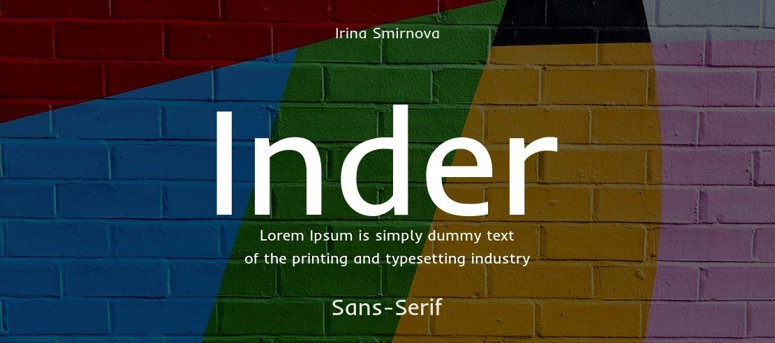 Inder Font