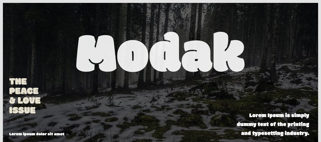 Modak Font