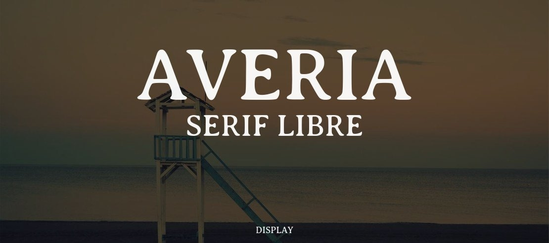 Averia Serif Libre Font Family