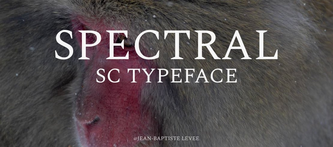 Spectral SC Font Family