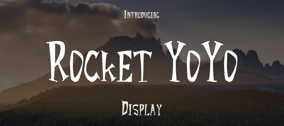 Rocket YoYo Font