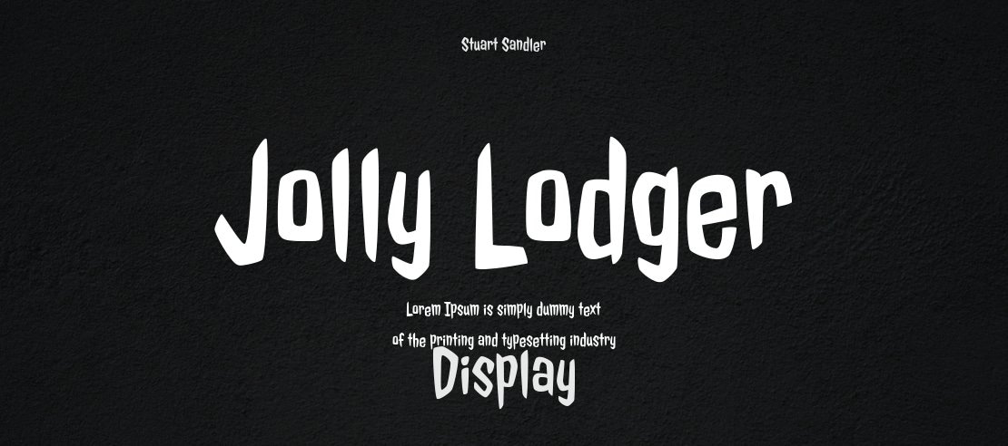 Jolly Lodger Font