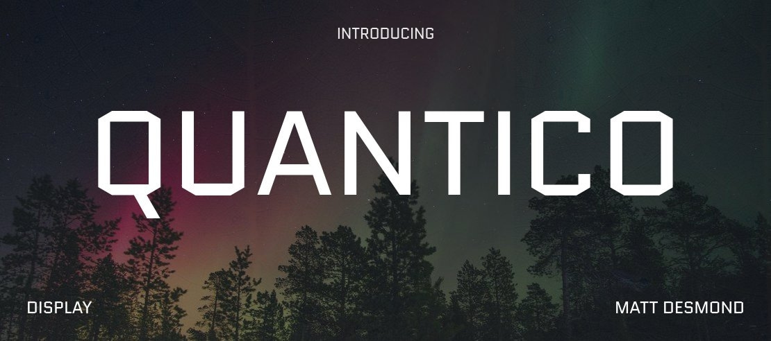 Quantico Font Family