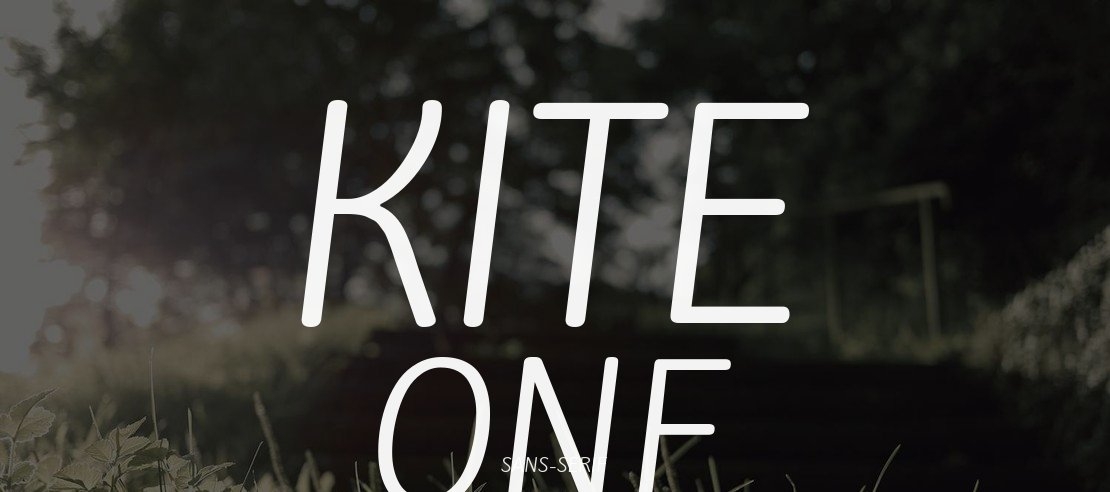 Kite One Font