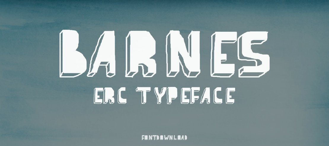 Barnes Erc Font