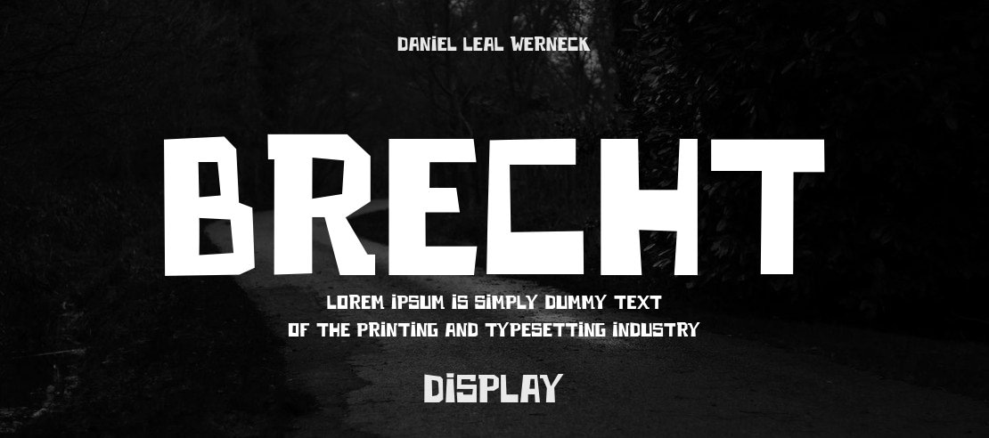 Brecht Font