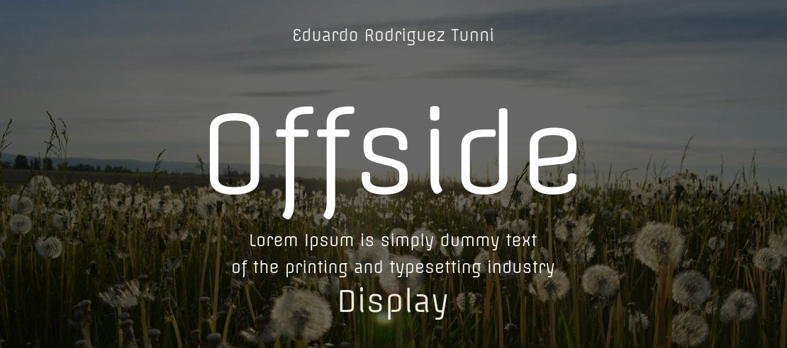 Offside Font