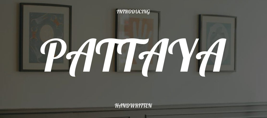 Pattaya Font