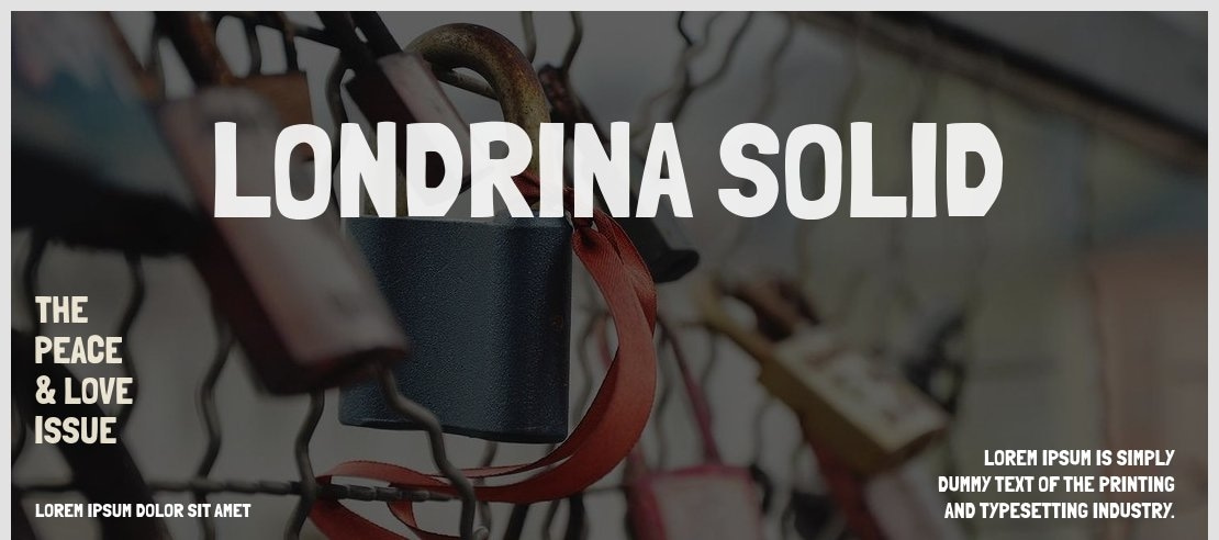 Londrina Solid Font Family