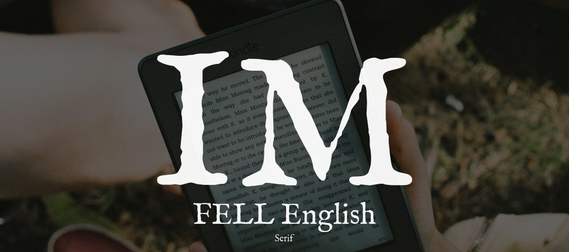 IM FELL English Font Family