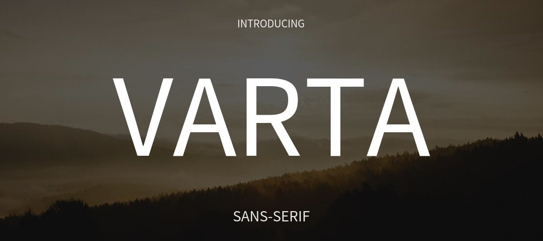 Varta Font Family