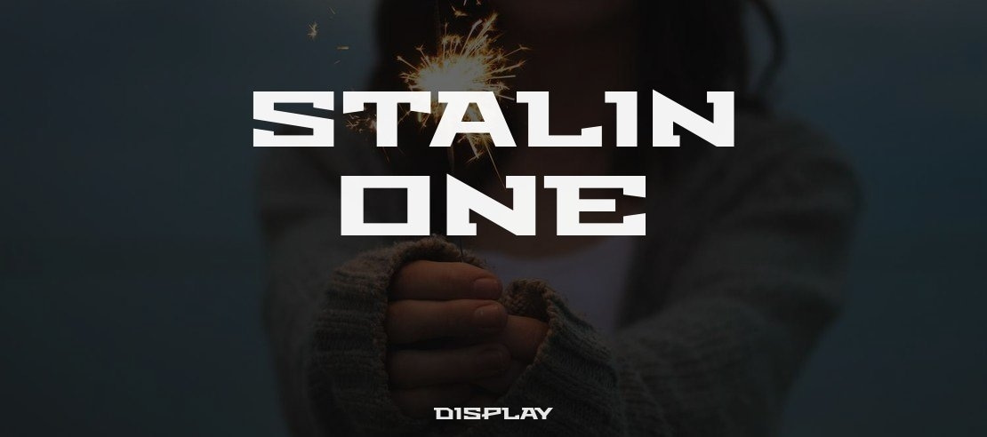 Stalin One Font