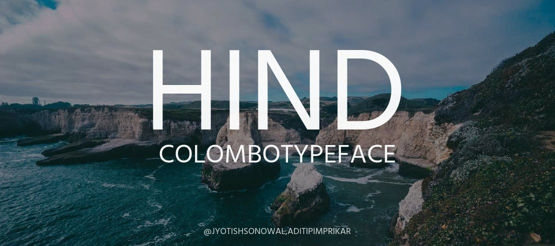 Hind Colombo Font Family