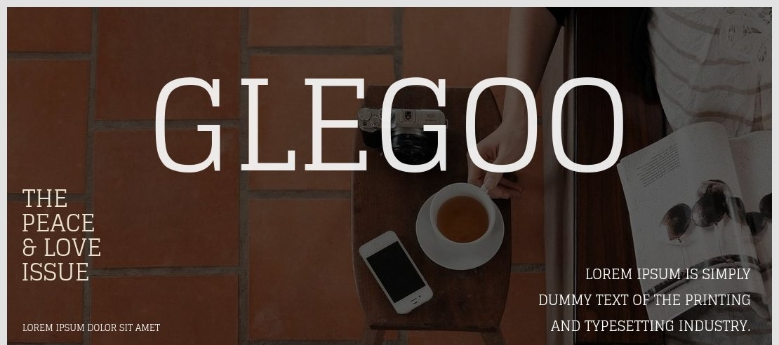 Glegoo Font Family