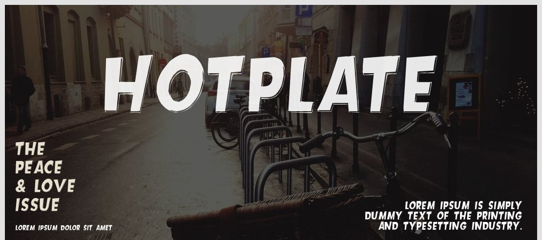 Hotplate Font