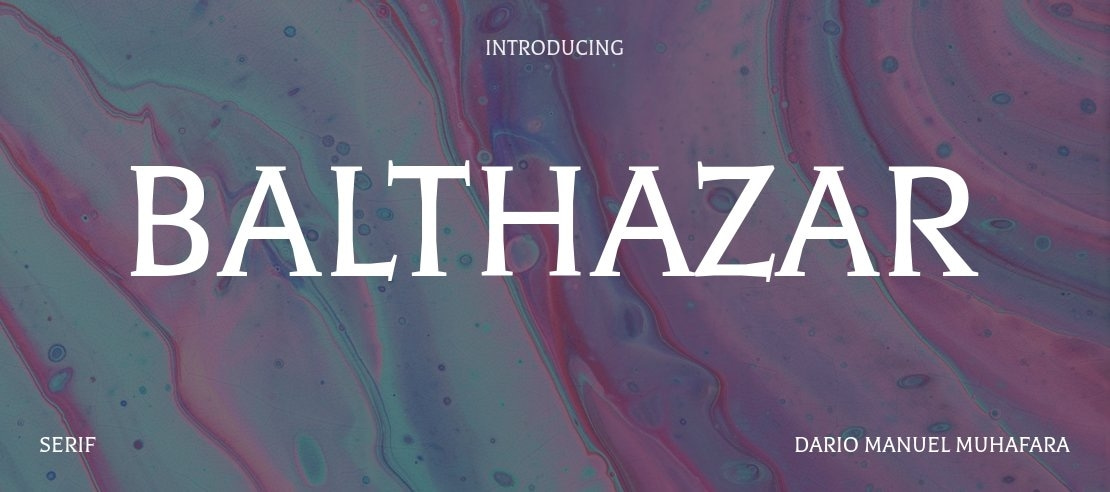 Balthazar Font