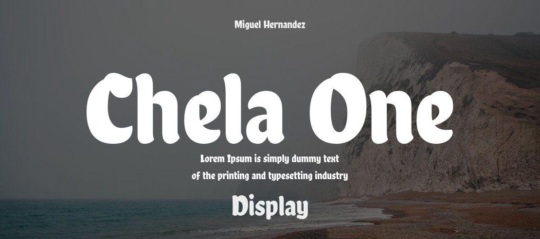 Chela One Font
