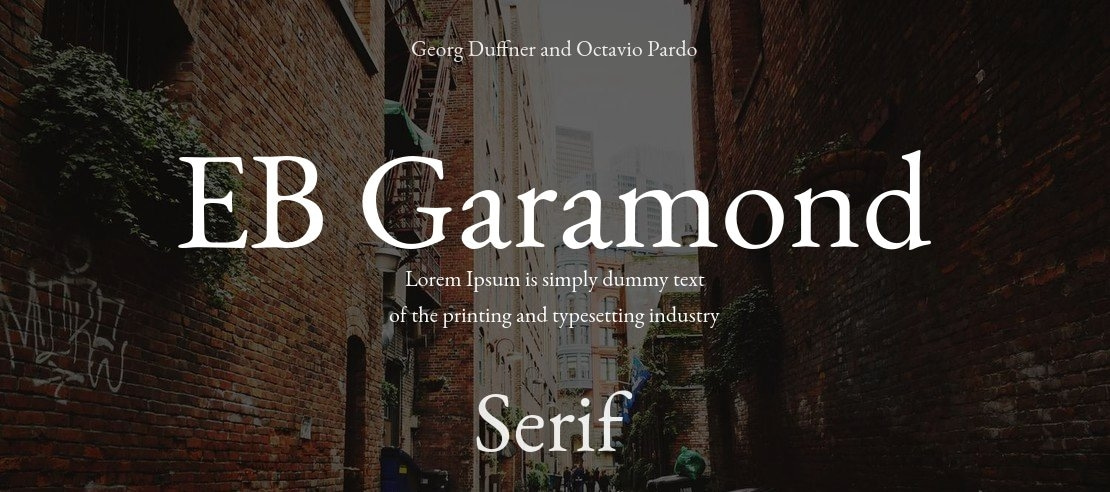 EB Garamond Font Family