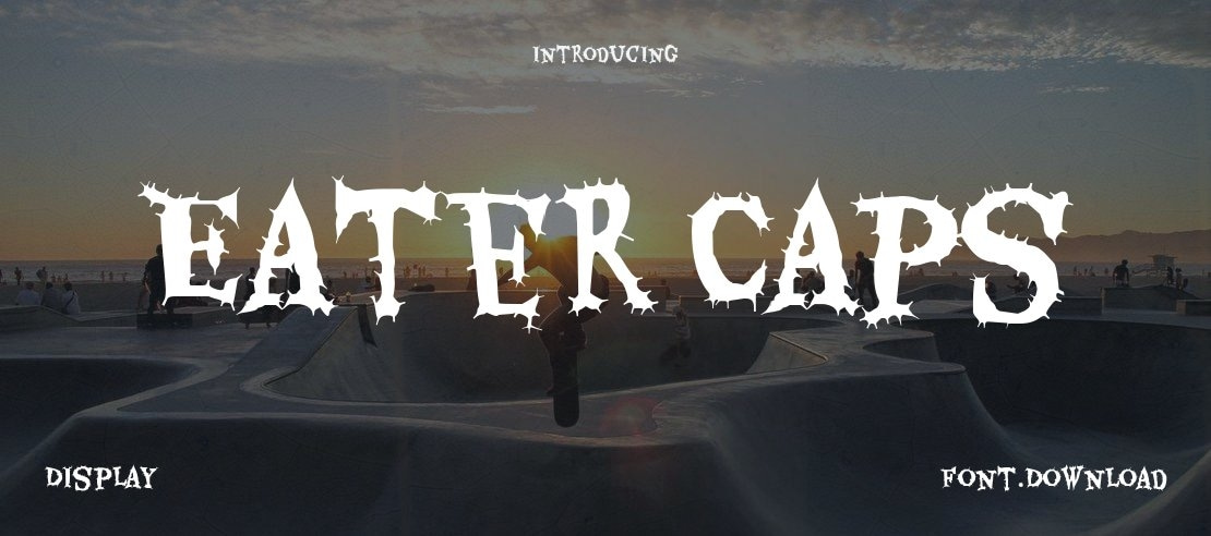 Eater Caps Font