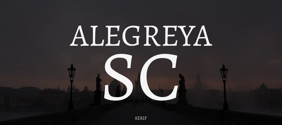 Alegreya SC Font Family