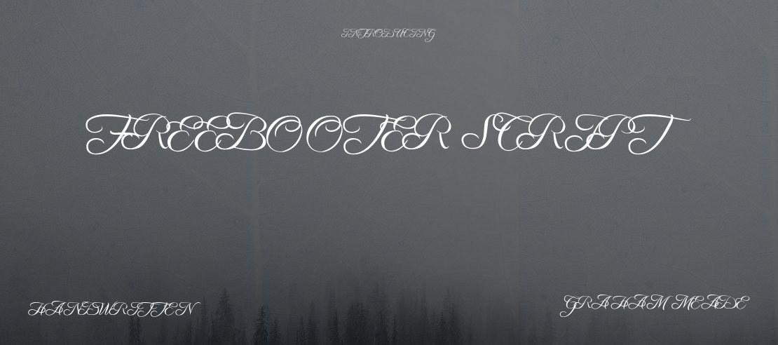Freebooter Script Font Family