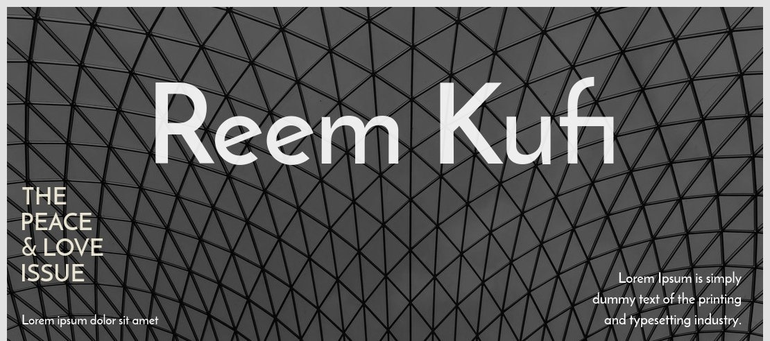 Reem Kufi Font