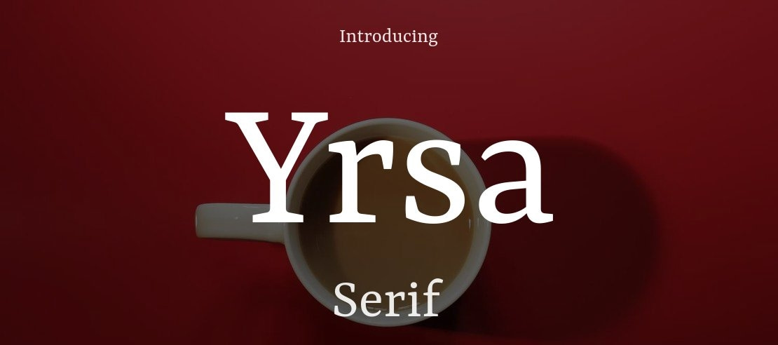 Yrsa Font Family