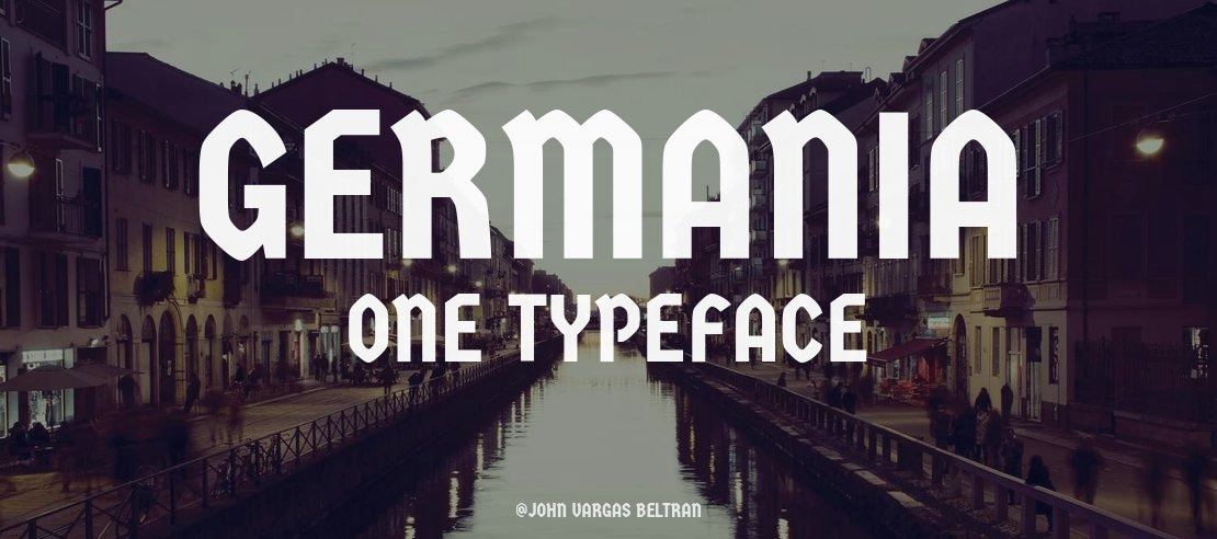 Germania One Font