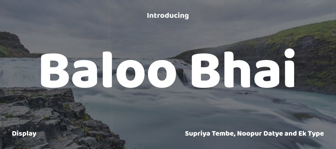 Baloo Bhai Font