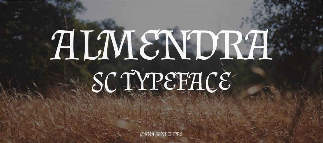 Almendra SC Font