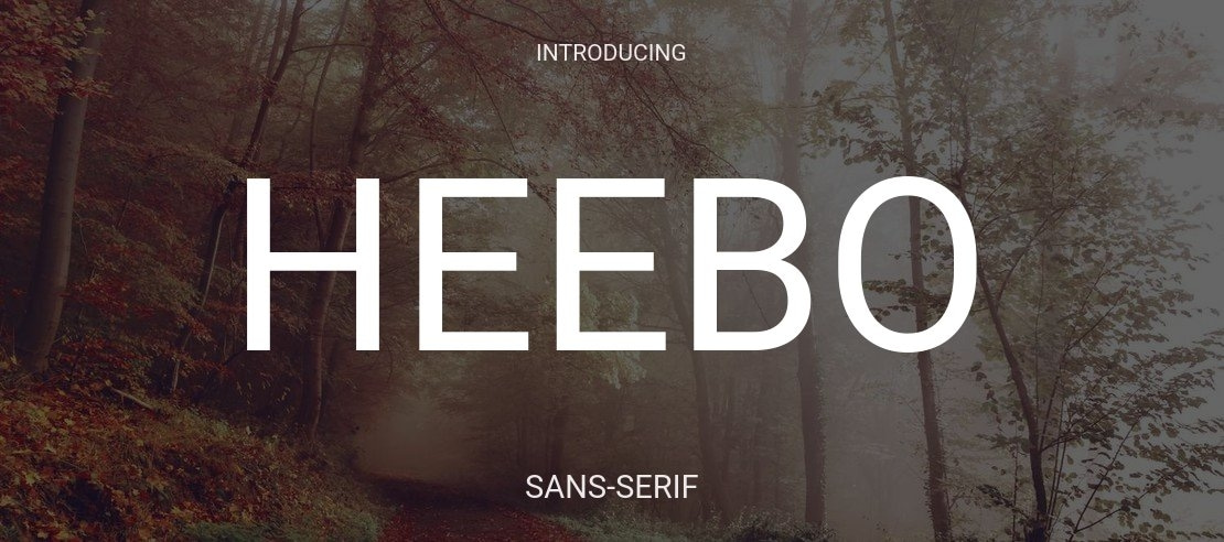 Heebo Font Family