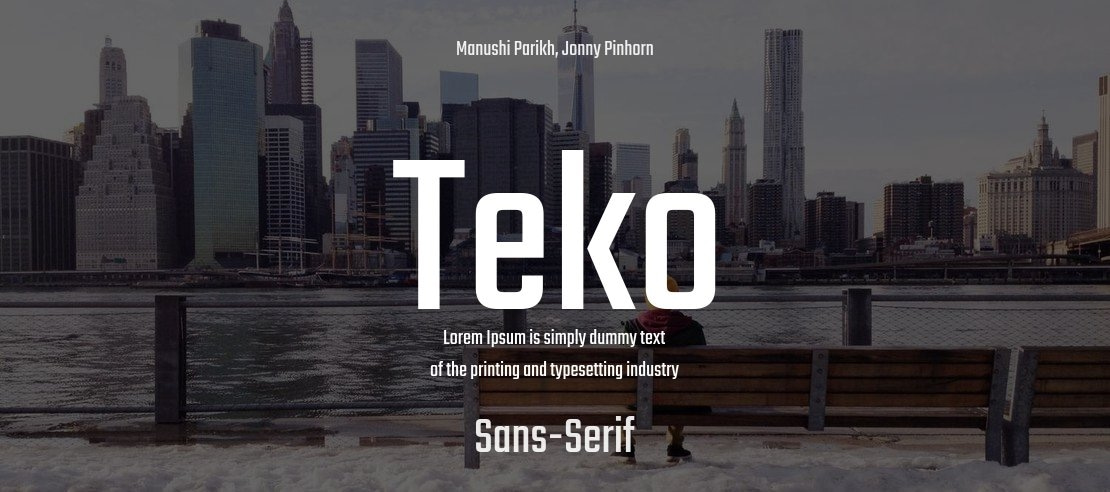 Teko Font Family