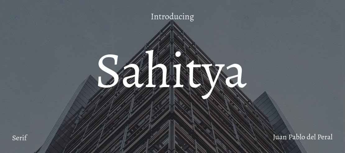 Sahitya Font Family
