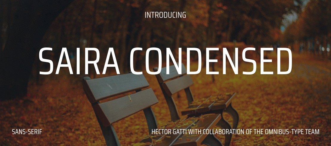 Saira Condensed Font Family