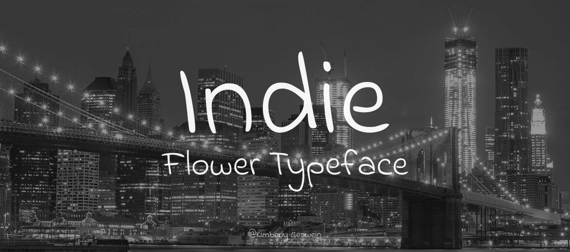 Indie Flower Font