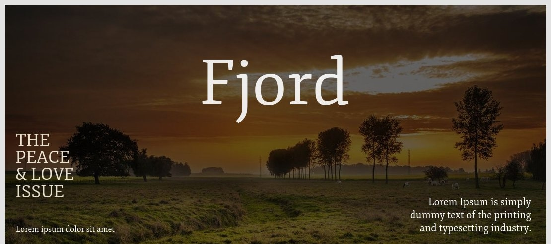 Fjord Font