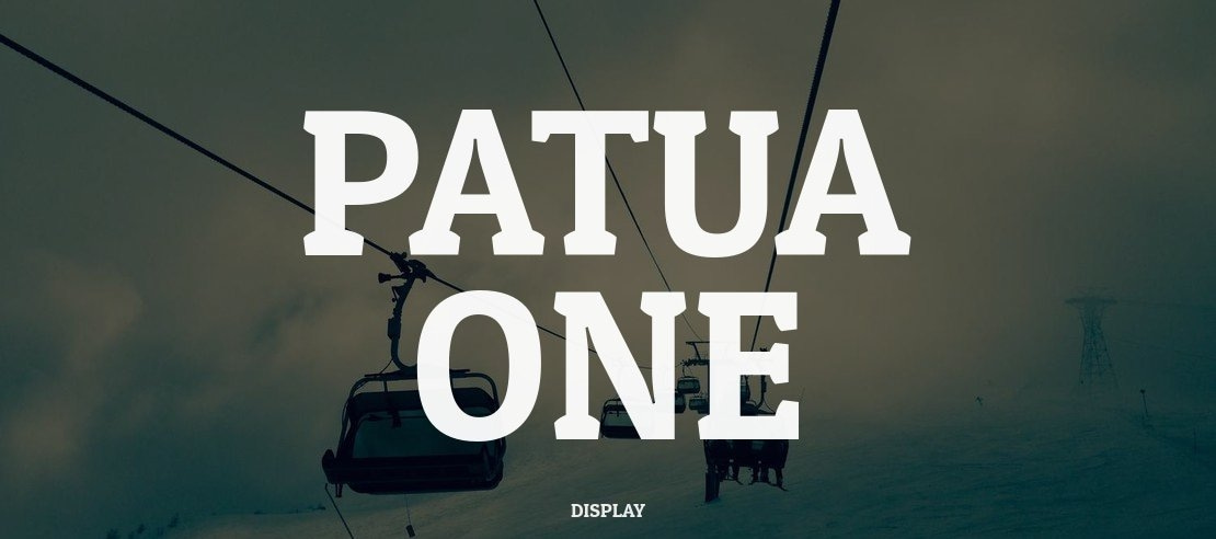 Patua One Font