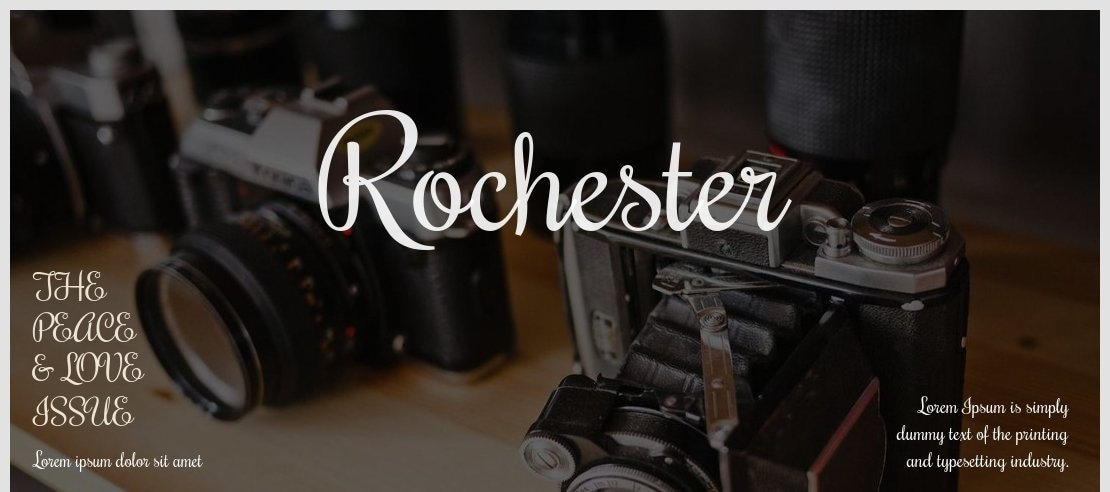 Rochester Font