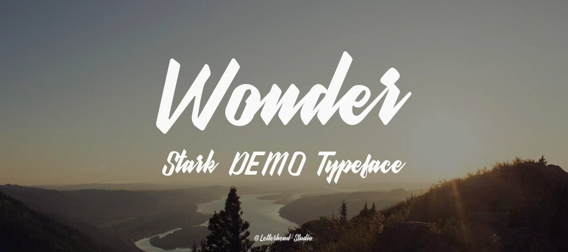 Wonder Stark DEMO Font