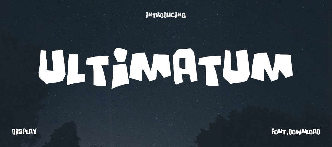 Ultimatum Font