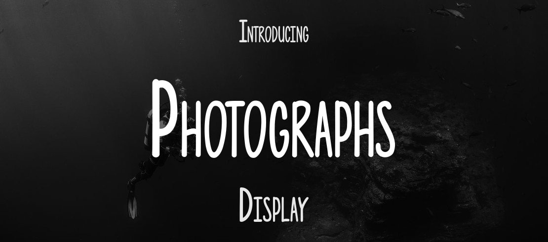 Photographs Font