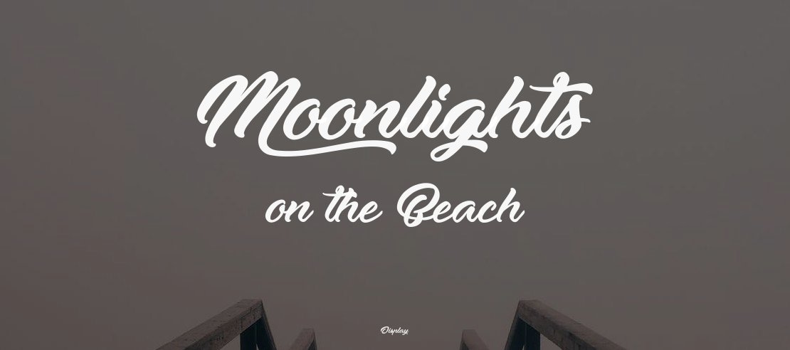 Moonlights on the Beach Font